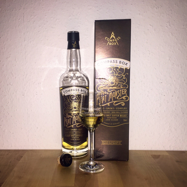 The Peat Monster by Compass Box (Blended Malt Scotch Whisky Islay Highlands BarleyMania Tasting Notes)