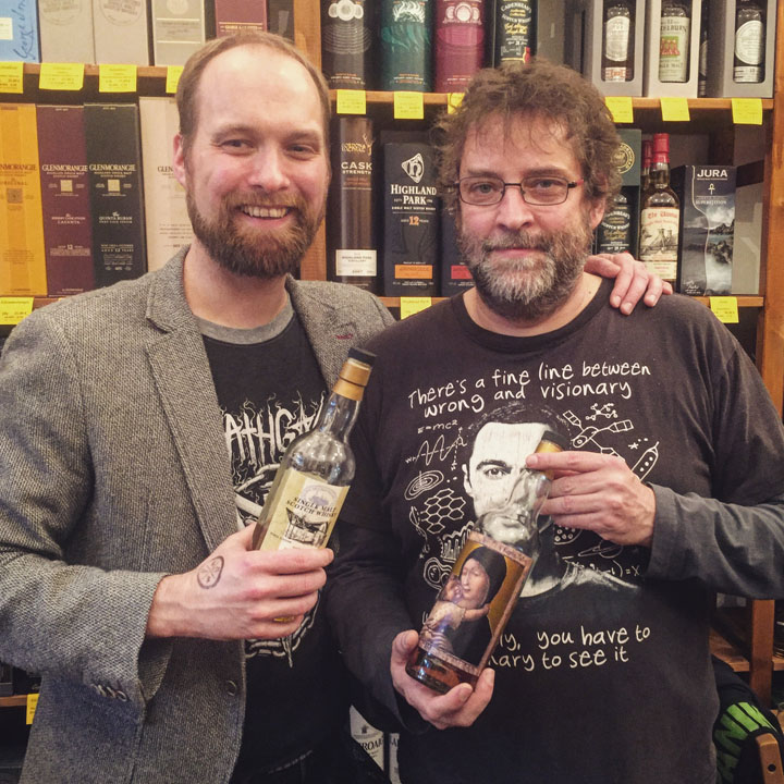 Day of the 100 Open Bottles at Pinkernell's Whisky Market in Berlin (Single Malt Scotch Bottling Tasting Event Claxton's Jack Wievers)