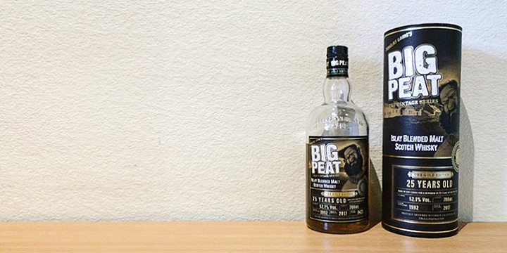 Big Peat 25 Years Old - The Gold Edition by Douglas Laing (Remarkable Malts Islay Blended Whisky BarleyMania)