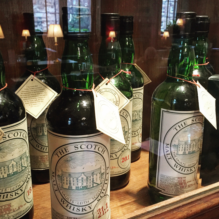 The Vaults by The Scotch Malt Whisky Society in Edinburgh (SMWS Tasting Room Member Bar Pub Place)