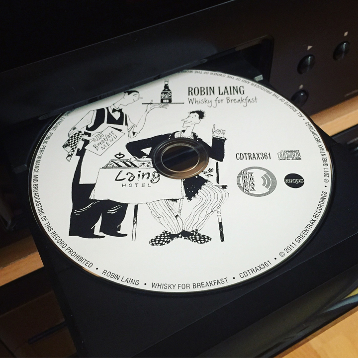 "Whisky For Breakfast" by Robin Laing (Singer Songwriter Guitar Music Scotland Traditional CD Album)