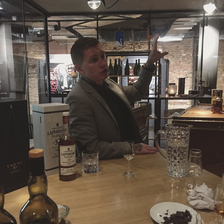 Herr Lutz "120 Years" Whisky Masterclass (Single Malt Islay Island Scotch Event Laphroaig Caol Ila Talisker Jura)