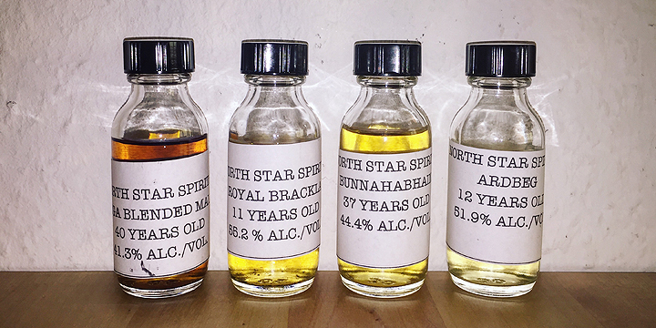 Series 004 by North Star (Single Cask Malt Scotch Whisky Blend Ardbeg Bunnahabhain Vega Islay Royal Brackla Tasting Notes)