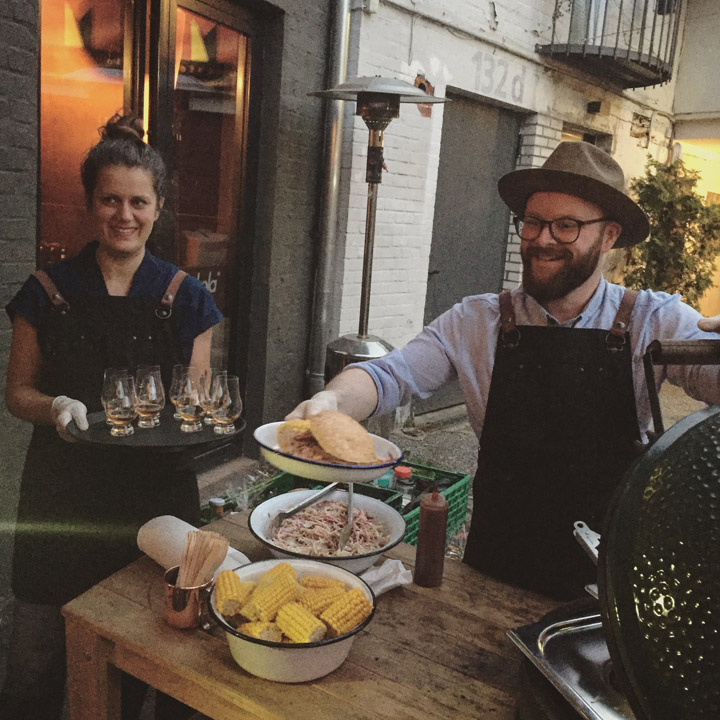 SMWS Tasting Pulled Pork BBQ by The Whisky Jack (Single Malt Scotch Event Hamburg)