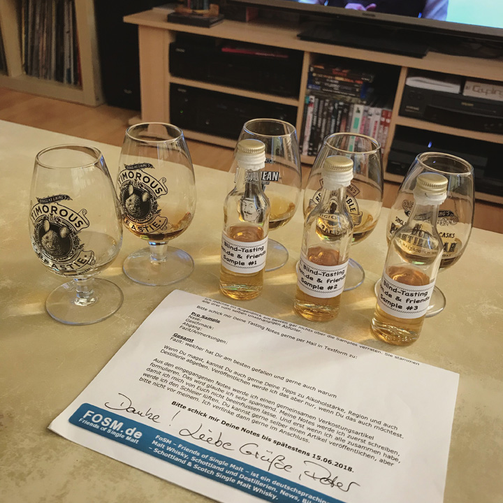 Whisky Blogger Blind Tasting by Friends Of Single Malt (FOSM WhiskyMax Online Event)