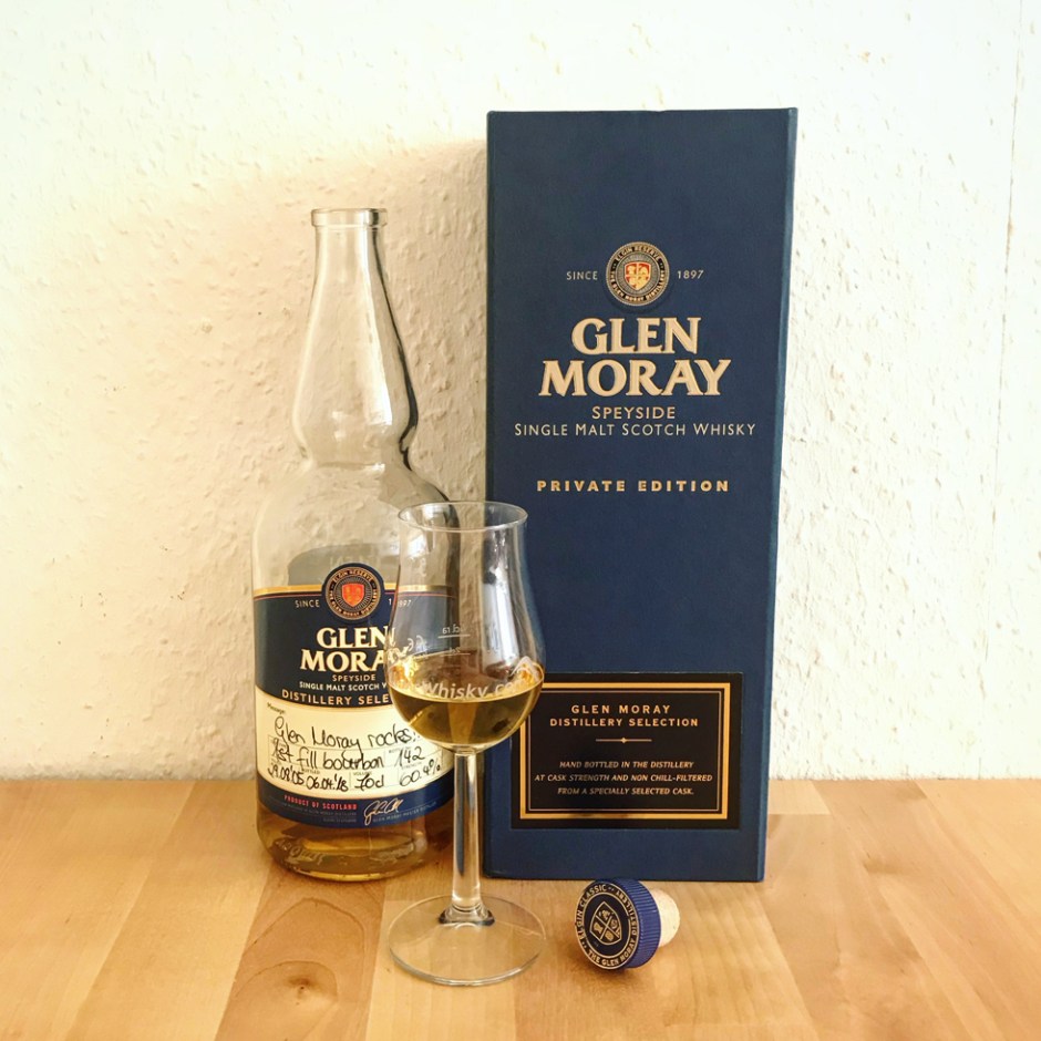 Glen Moray 12yo Handfilled (Single Malt Speyside Scotch Whisky Cask Strength Distillery Tour Exclusive Tasting Notes)