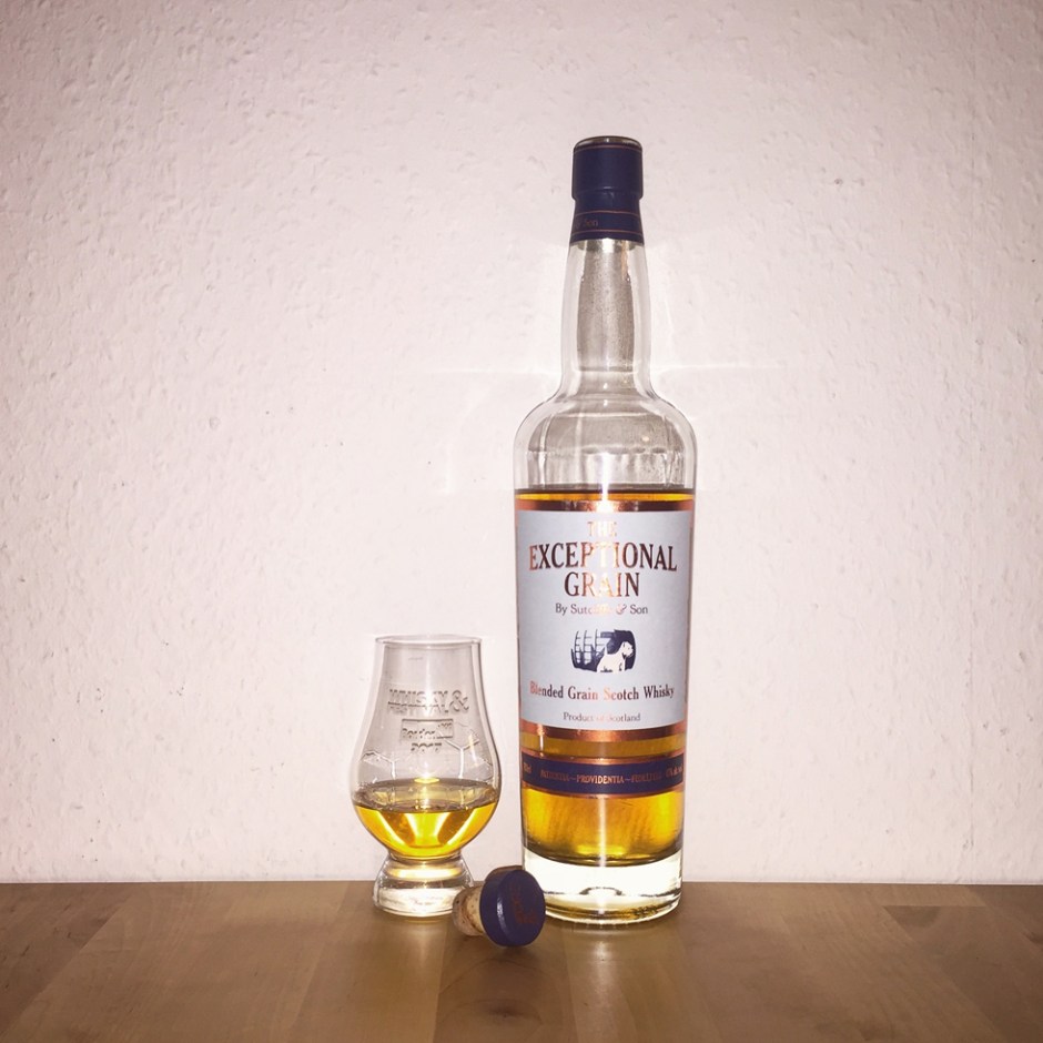 The Exceptional Grain by Craft Distillers and Sutcliffe & Son (Blended Grain Scotch Whisky Tasting Notes Blog)