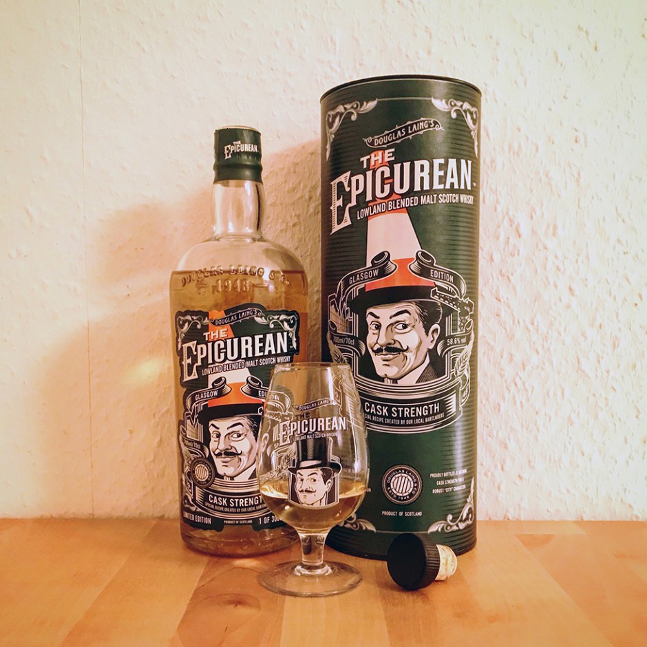 The Epicurean - Glasgow Edition by Douglas Laing (Remarkable Malts Lowlands Blended Malt Whisky Cask Strength Tasting Notes)