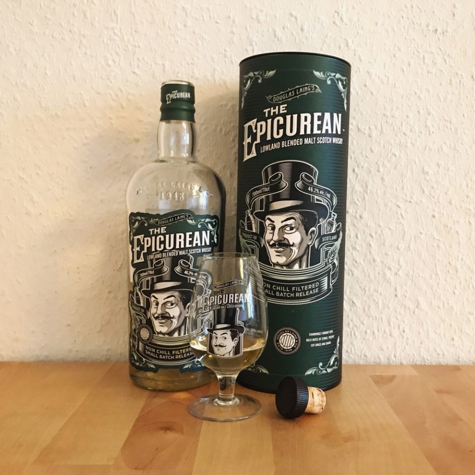 The Epicurean by Douglas Laing (Remarkable Regional Blended Malt Scotch Whisky Lowlands Tasting Notes)