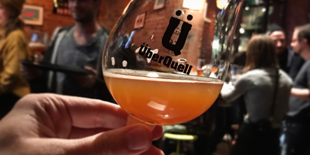 J-Day and New Brew at UeberQuell in Hamburg, St. Pauli (Craft Beer Aalborg Akvavit Danish Dansk Denmark Julebryg Event)
