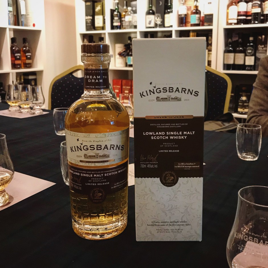 Kingsbarns Dream To Dram Premiere Tasting at Hanse Spirit by Alba Import / Vibrant Stills (Lowlands Single Malt Whisky Distillery)