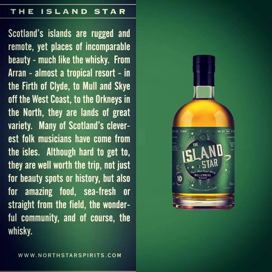 The Millenial Range by North Star Whisky (Highlands Speyside Islands Islay Single Malt Scotch Bottlings BarleyMania)