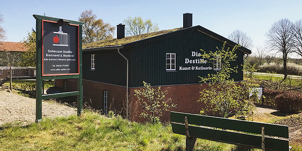 Dollerupe Destille in Northern Germany (Single Malt Whisky Rum Gin Spirit Distillery Visit Travel BarleyMania)