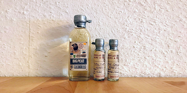 Remarkable Malts Birthday Party with Big Peat 10yo, Scallywag 12yo & The Gauldrons (Blended Malt Scotch Whisky Notes)