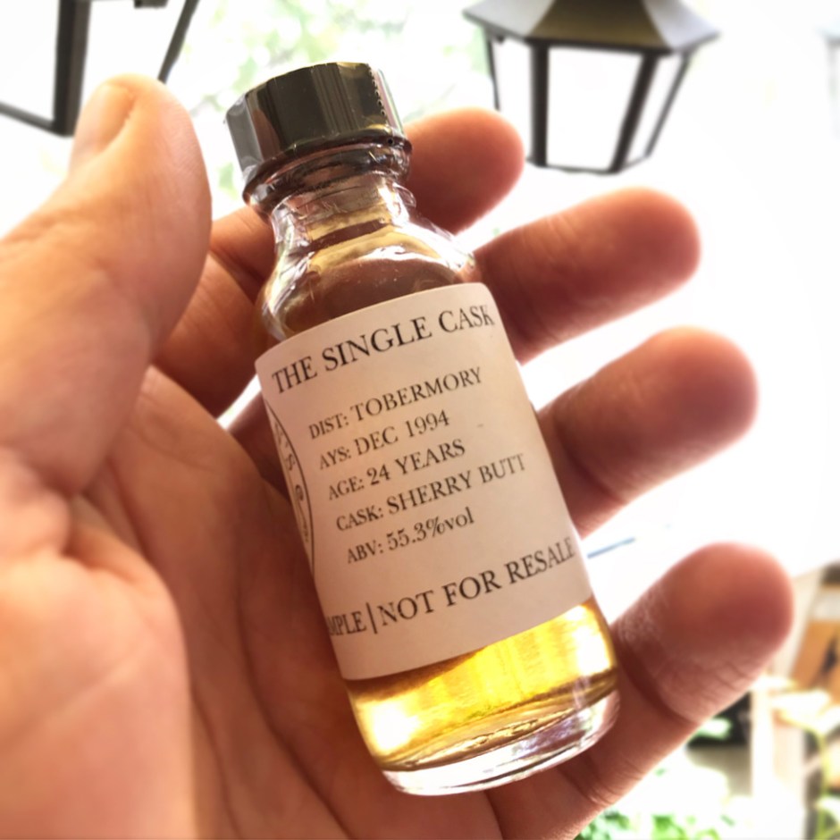 5x Single Cask Whisky from Claxton's (Scotch Malt Dram Longmorn Miltonduff Tobermory Loch Lomond Caol Ila Speyside Islay Notes)