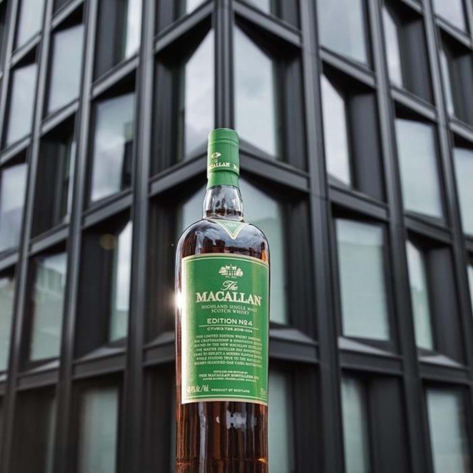 The Macallan Edition 4 from Speyside (Sherry Cask Single Malt Scotch Whisky Limited Edition Dram Bottle Scotland Tasting Notes)