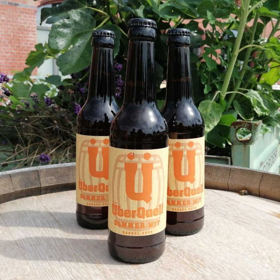 Summer Wit Barrel Aged by Überquell (Bulleit Bourbon Craft Beer Hamburg St. Pauli Micro Brewery Tasting Notes)