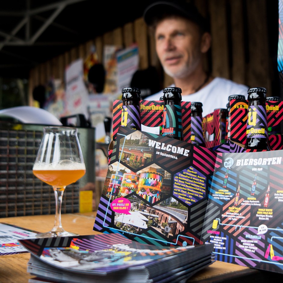 ÜberQuell Summer Wit Barrel Aged from Bulleit Bourbon Cask (Craft Beer Hamburg St. Pauli Interview Boilermaker)