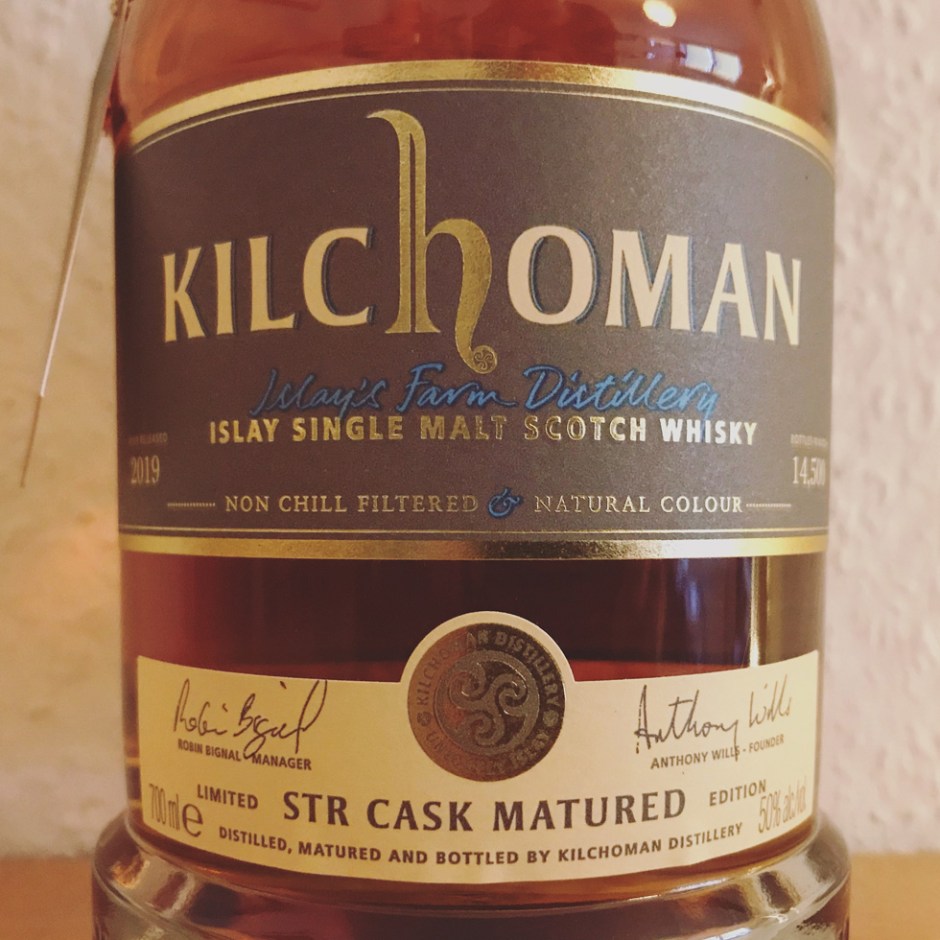 Kilchoman STR Cask Matured (Peated Islay Single Malt Scotch Whisky Tasting Notes BarleyMania)
