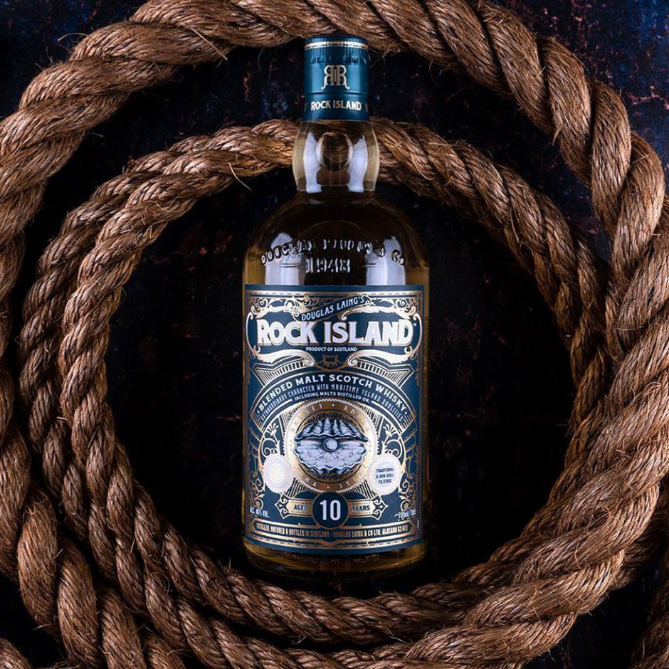 Rock Island by Remarkable Malts and Douglas Laing (Blended Malt Scotch Whisky Arran Islay Jura Orkney BarleyMania Tasting Notes)