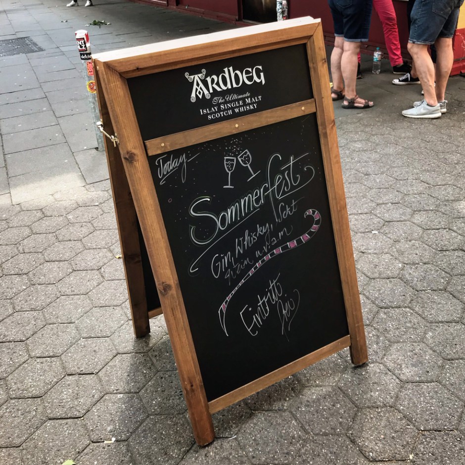Summer Fest 2019 at Getränke-Paradies Wolf in Hamburg, Sternschanze (Spirituosen Whisky Bourbon Gin Korn Vermouth Drinks Event )