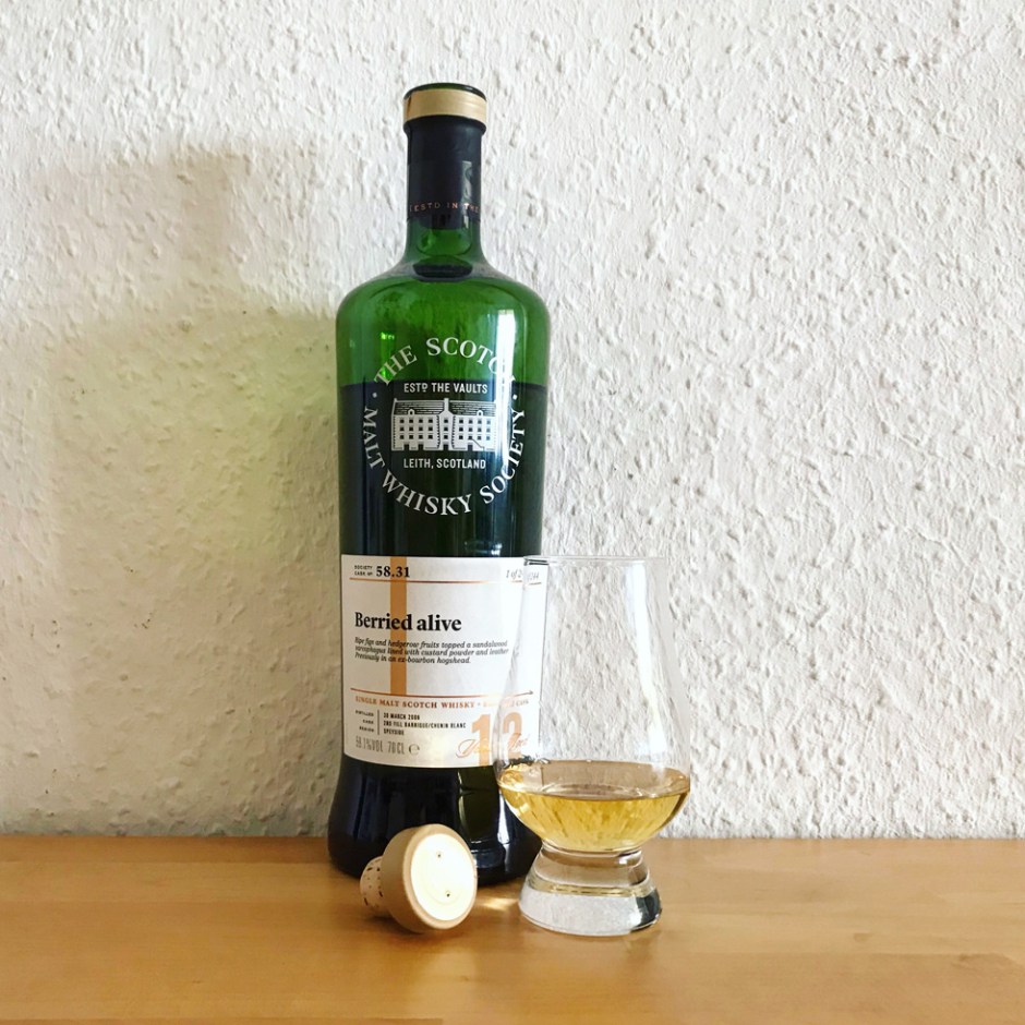 Strathisla 12yo "Berried Alive" by The Scotch Malt Whisky Society (SMWS Speyside Tasting Notes Blog BarleyMania)