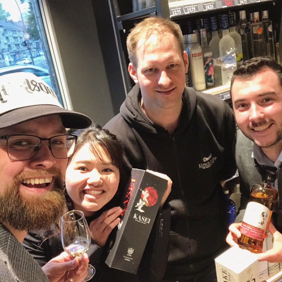 Open Mars Whisky Distillery Tasting at Weinquelle in Hamburg (Single Malt Japan Blend Cask Tasting Kirsch Event)