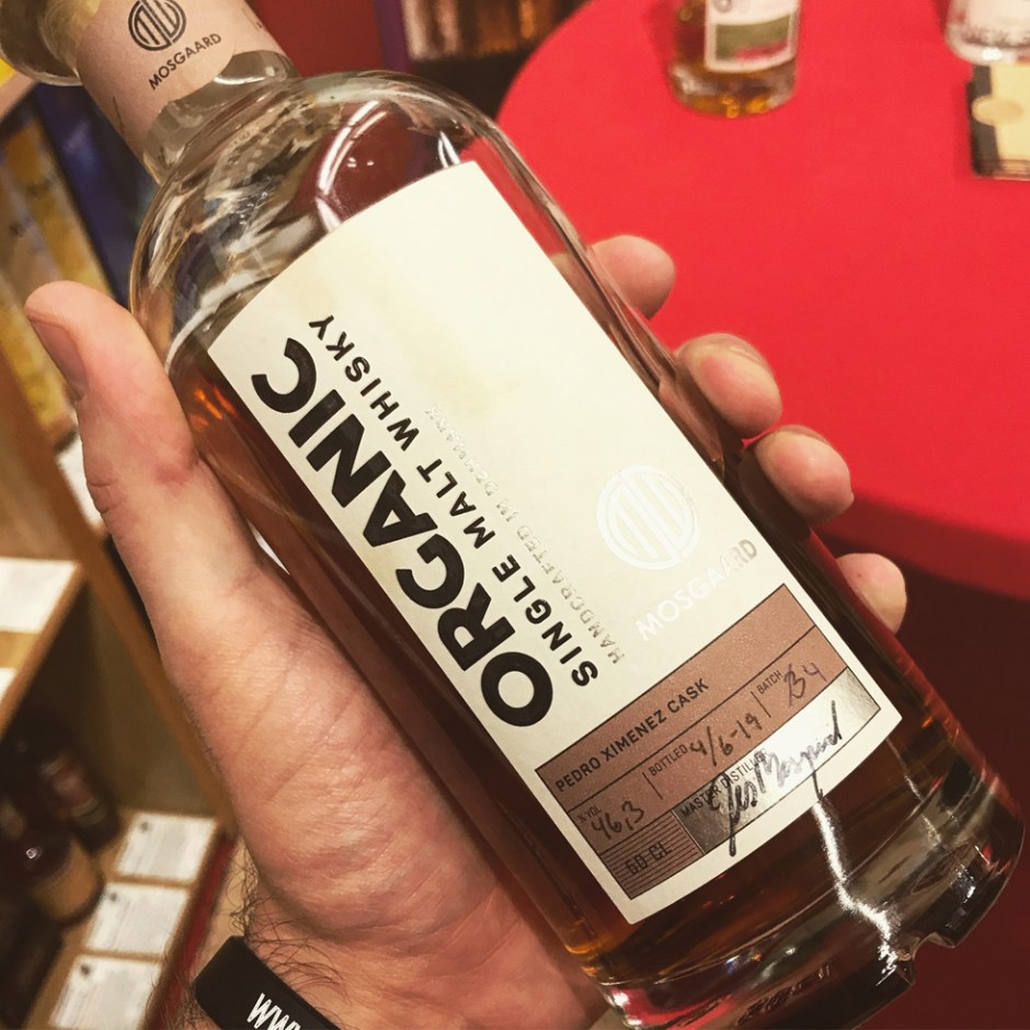 Mosgaard Whisky from Denmark (Organic Dansk Single Malt Tasting Notes Dram Event BarleyMania)