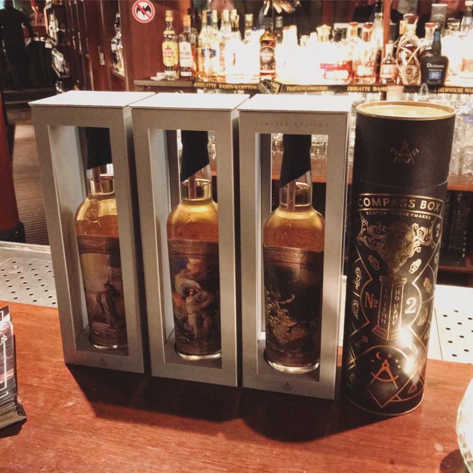 Compass Box "Myths & Legends" Tasting at Christiansen's (Prineus Single Blended Malt Scotch Event)