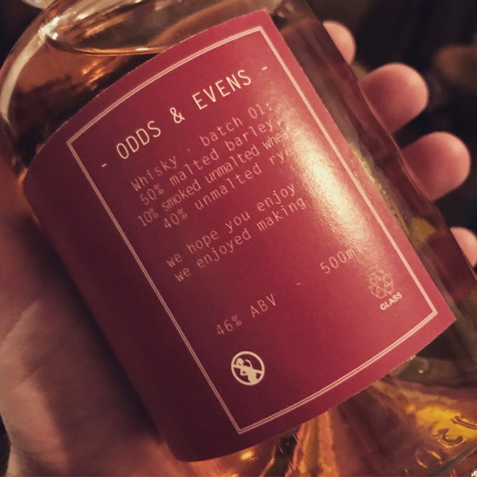 Odds & Events Whisky New Make Tasting at Bar Oorlam in Hamburg (Event)