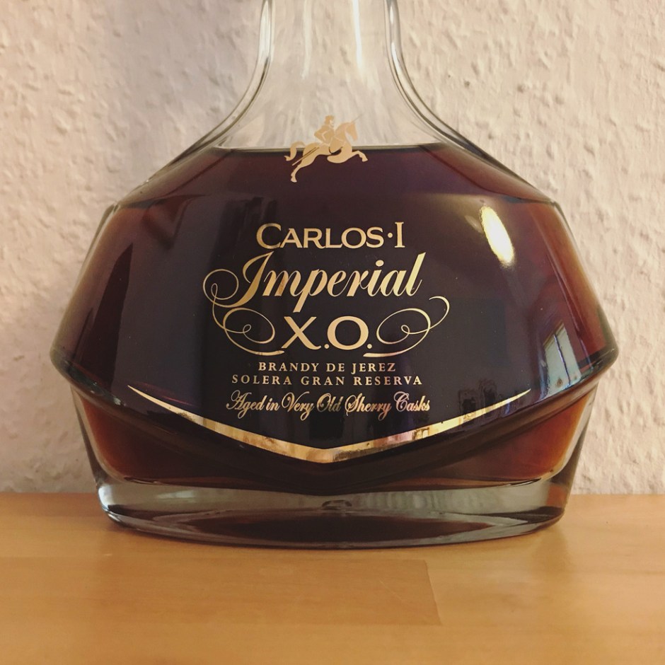 Imperial XO by Carlos I Brandy (Sherry Casks Spain Spirit Tasting Notes Osborne Blog)