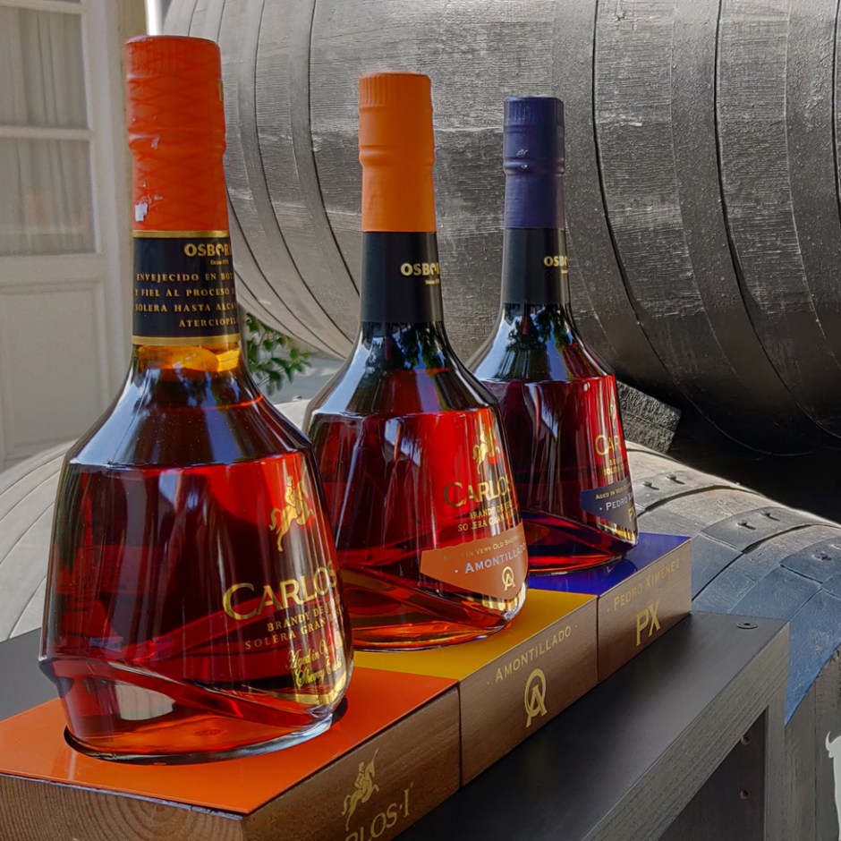 Carlos I Brandy de Jerez (Osborne Sherry Weinbrand Herr Lutz Brand Ambassador Interview)