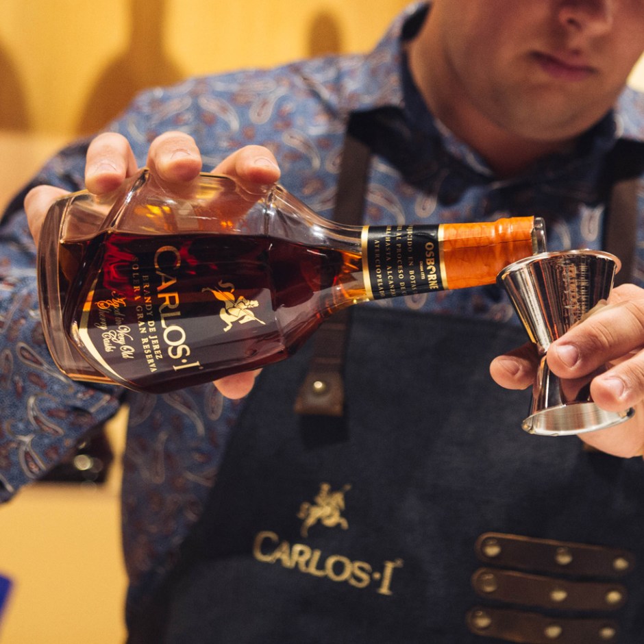 Carlos I Brandy de Jerez (Osborne Sherry Weinbrand Herr Lutz Brand Ambassador Interview)