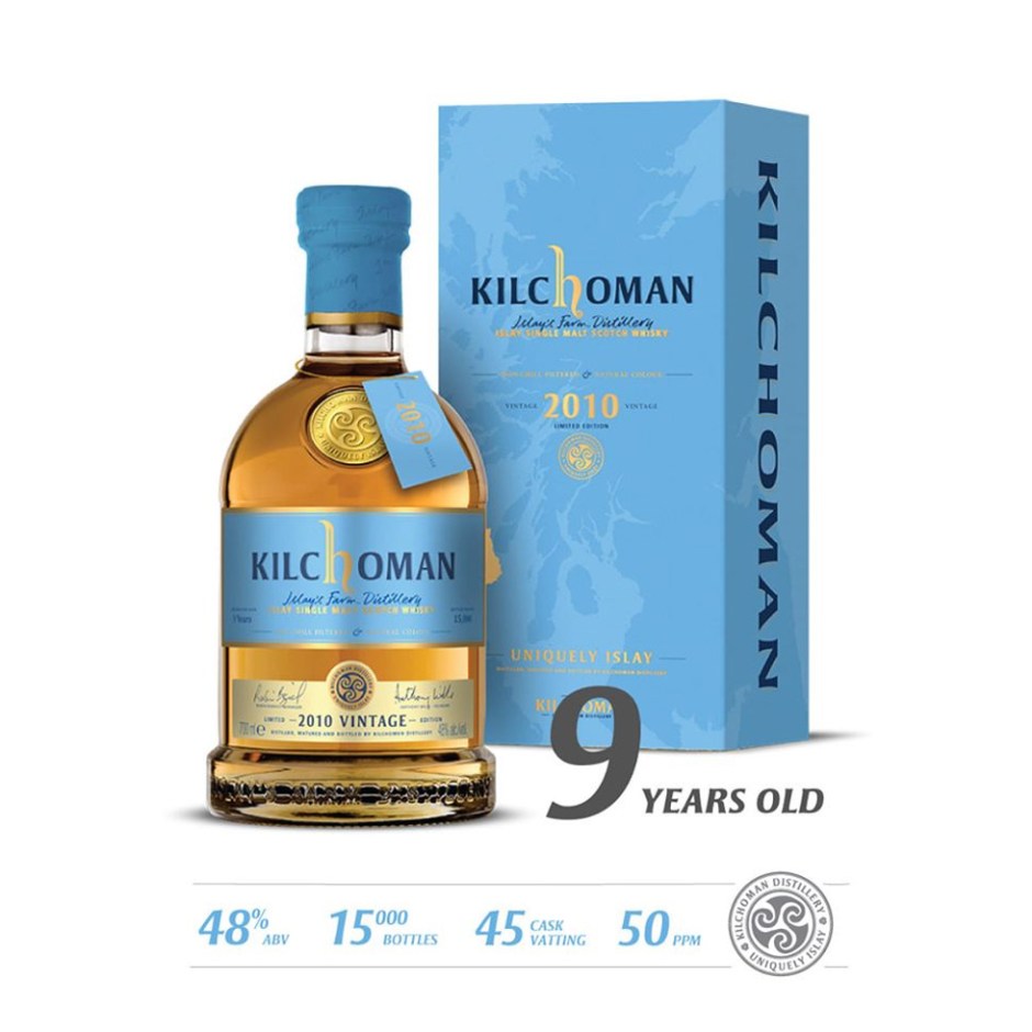 Kilchoman Vintage 2010 (Single Malt Peated Islay Scotch Whisky Blog Tasting Notes)