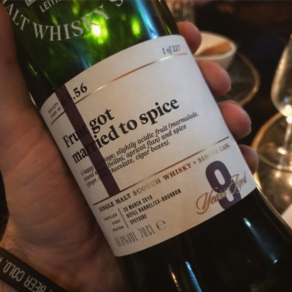 "Oh, sweet Scotland" tasting by The Scotch Malt Whisky Society (Hamburg Single Cask Notes Blog)