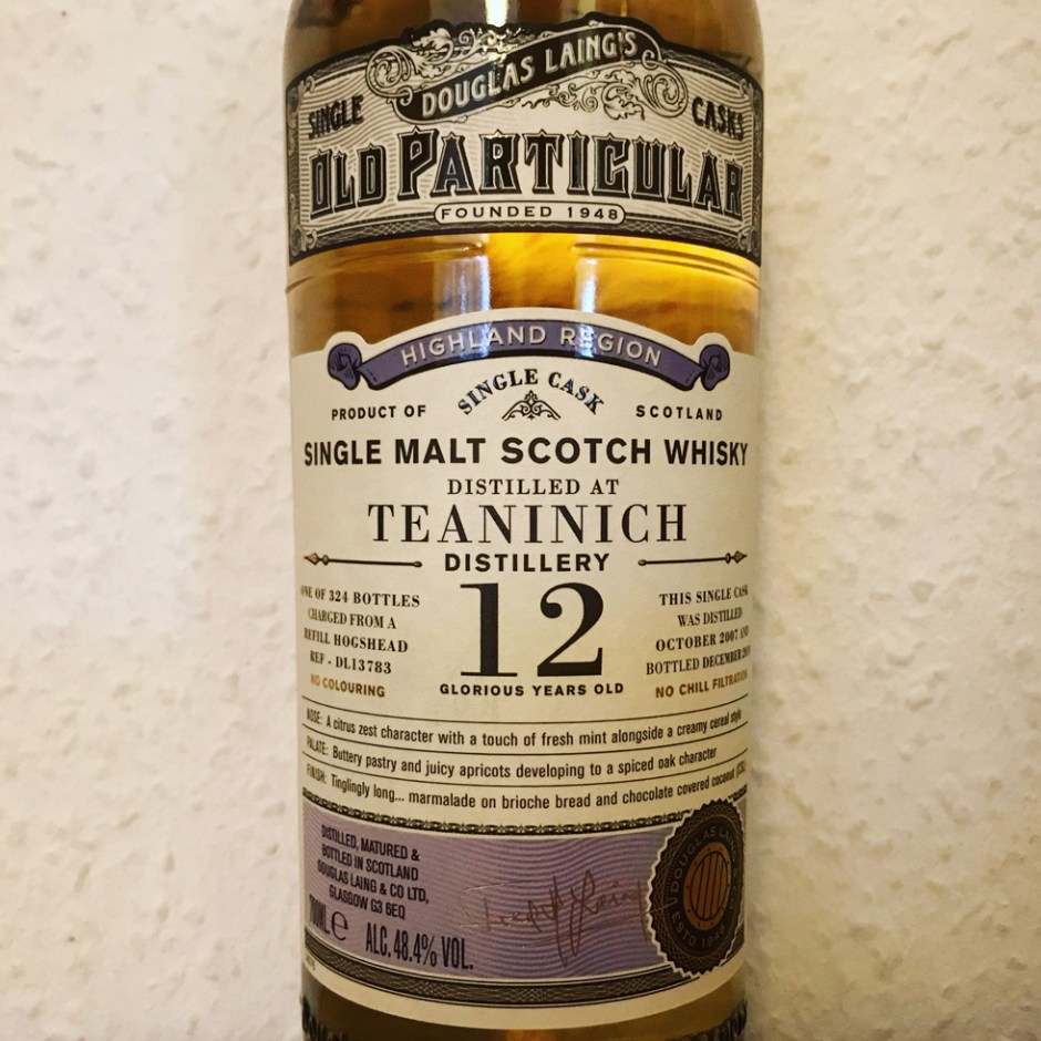 Teaninich 12yo Old Particular by Douglas Laing (Single Malt Cask Hightlands Scotch Whisky Tasting Notes Blog)