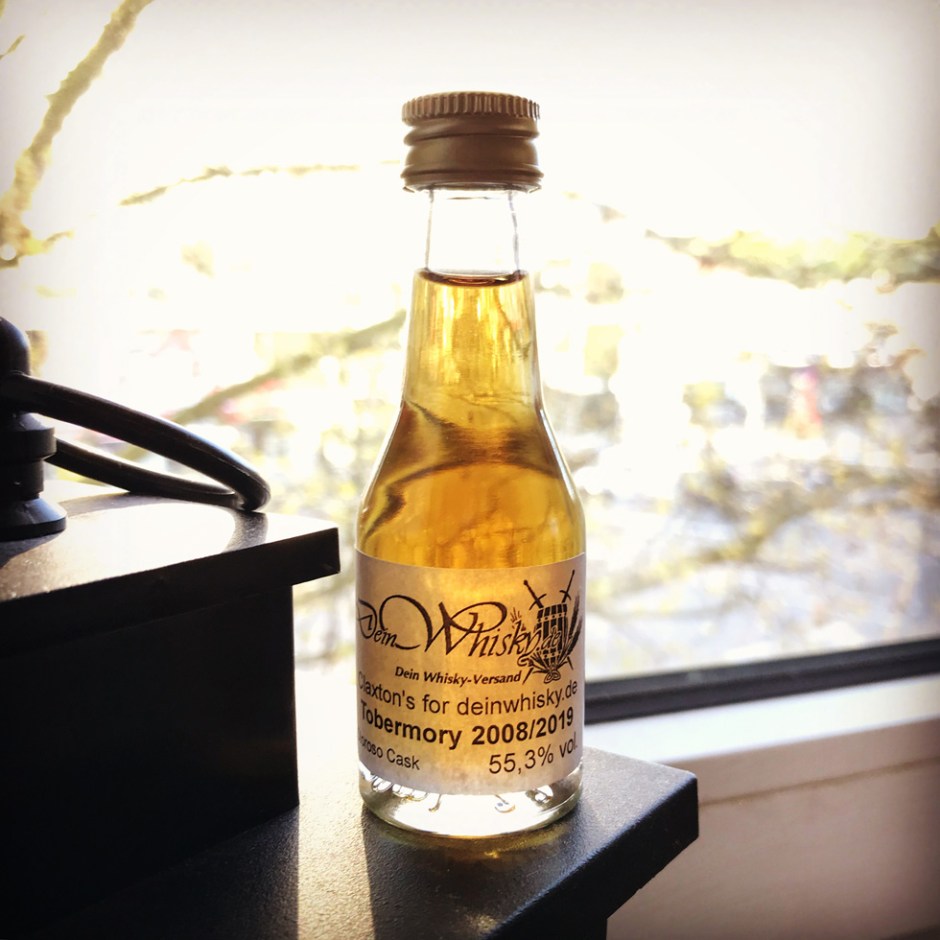 3x Exclusive Indie Bottling by DeinWhisky.de with Claxton's and Malts of Scotland (Tobermory Laphroaig Single Cask Scotch Whisky)