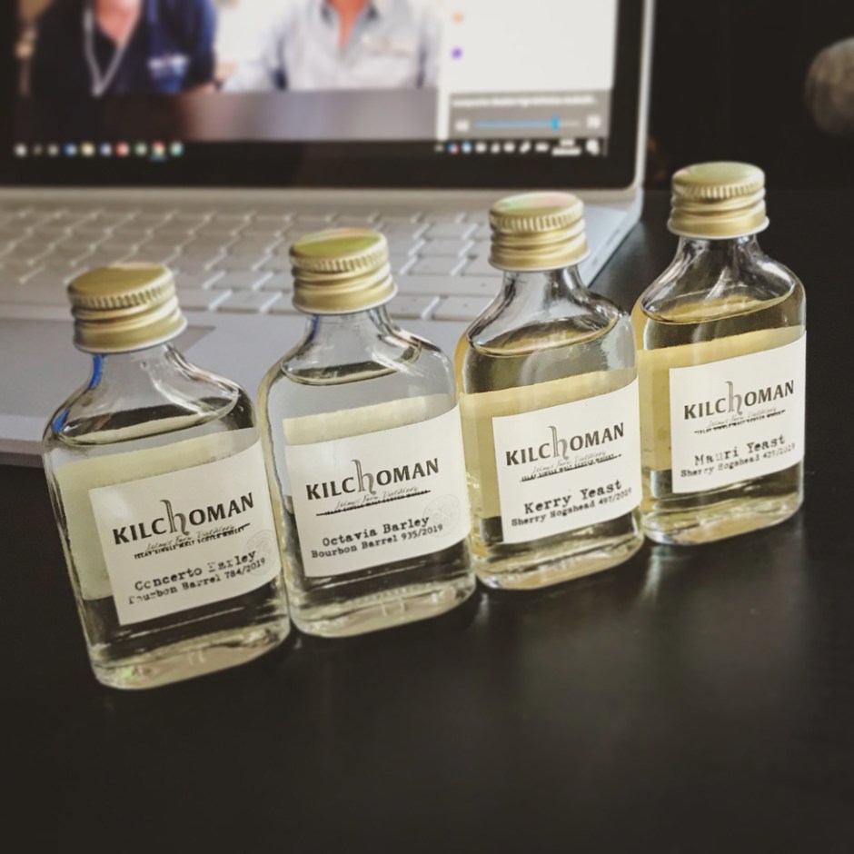Online Tasting "Barley & Yeast" by Kilchoman (Single Malt Scotch Islay Whisky Distillery Feis Ile BarleyMania)