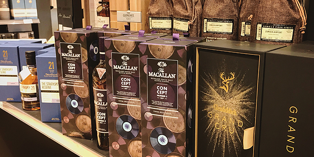 EDF Duty Free Paradise on Helgoland (Whisky Scotch Macallan Glendiddich Shop Store)