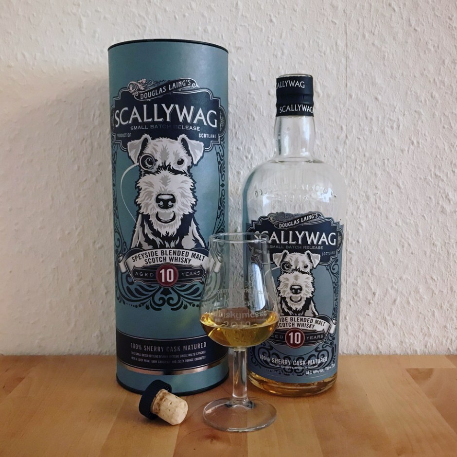 Scallywag 10yo Sherry Cask by Remarkable Malts (Douglas Laing Speyside Blended Malt Whisky Tasting Notes BarleyMania)