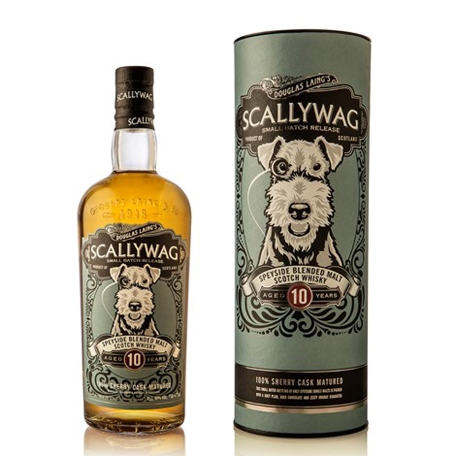 Scallywag 10yo Sherry Cask by Remarkable Malts (Douglas Laing Speyside Blended Malt Whisky Tasting Notes BarleyMania)