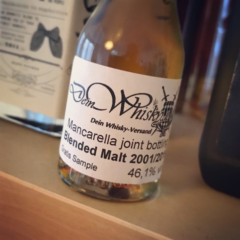 Exclusive Joint Bottlings by DeinWhisky.de & Mancarella (Single Malt Blended Scotch Whisky Sherry Tasting Notes BarleyMania)