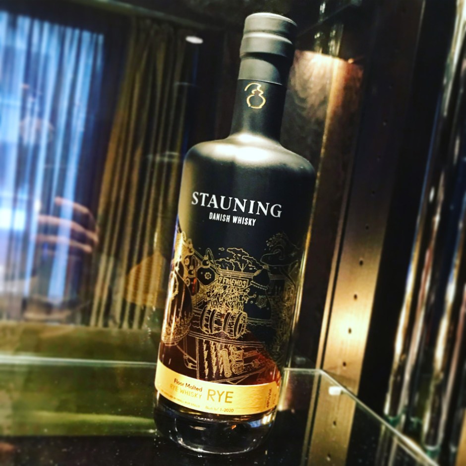 Stauning Whisky New Bottle Design Launch Event in Hamburg (Bar Le Lion Kirsch Whisky Cocktails Denmark Tasting)