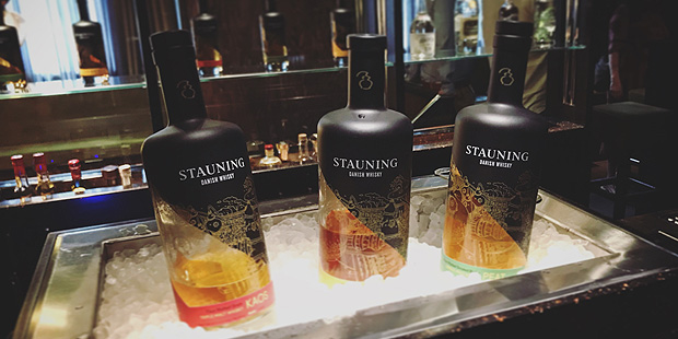Stauning Whisky New Bottle Design Launch Event in Hamburg (Bar Le Lion Kirsch Whisky Cocktails Denmark Tasting)