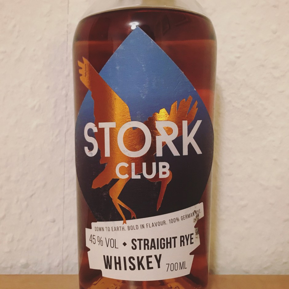 Stork Club Straight Rye Whiskey (Berlin Spreewood Distillers Tasting Notes BarleyMania)
