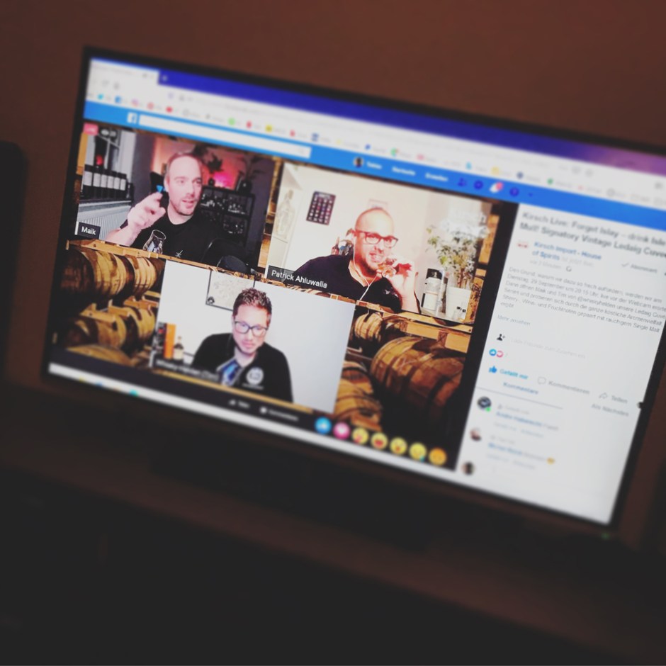 Ledaig Cuvee Tasting with Kirsch Whisky & Whisky-Helden (Online Single Malt Scotch Dram Event Signatory Tobermory)