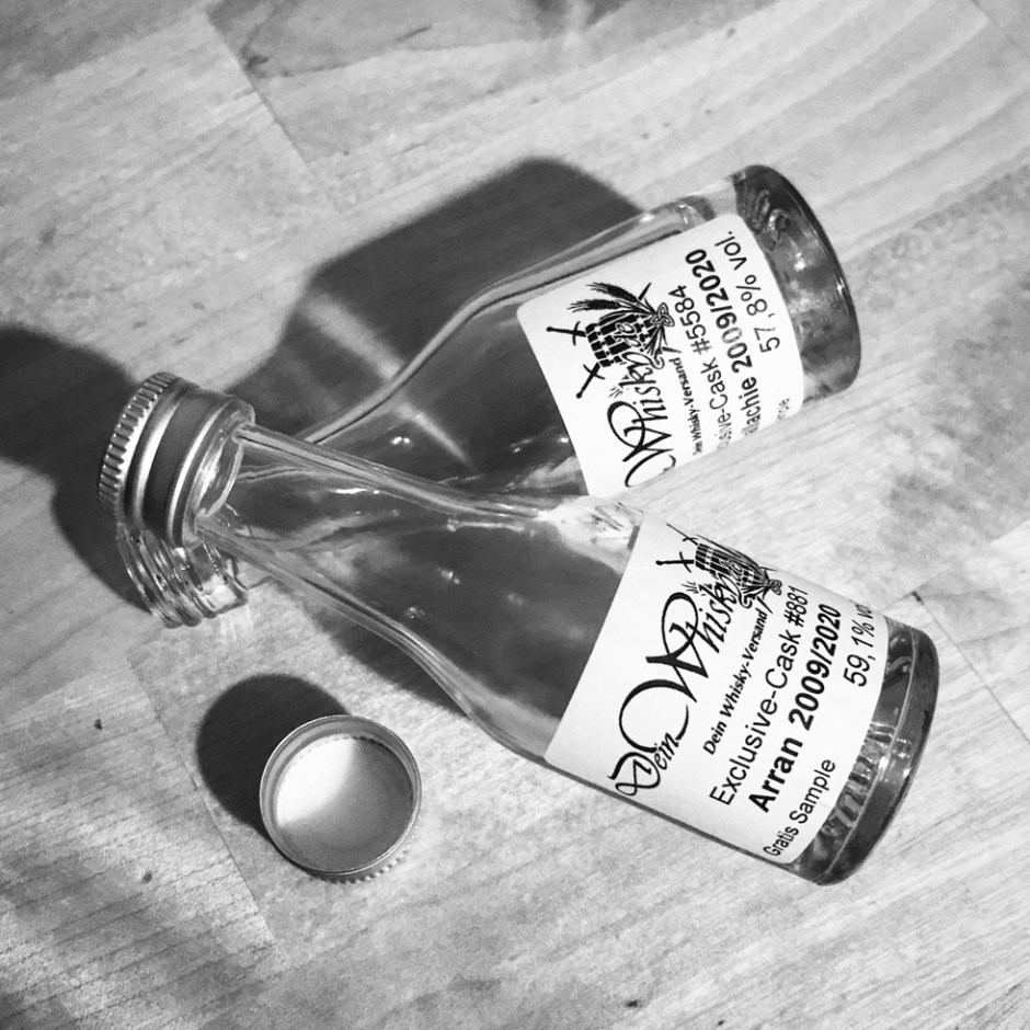 2x Single Cask Exclusive by DeinWhisky.d (Arran The GlenAllachie Malt Scotch Whisky BarleyMania)