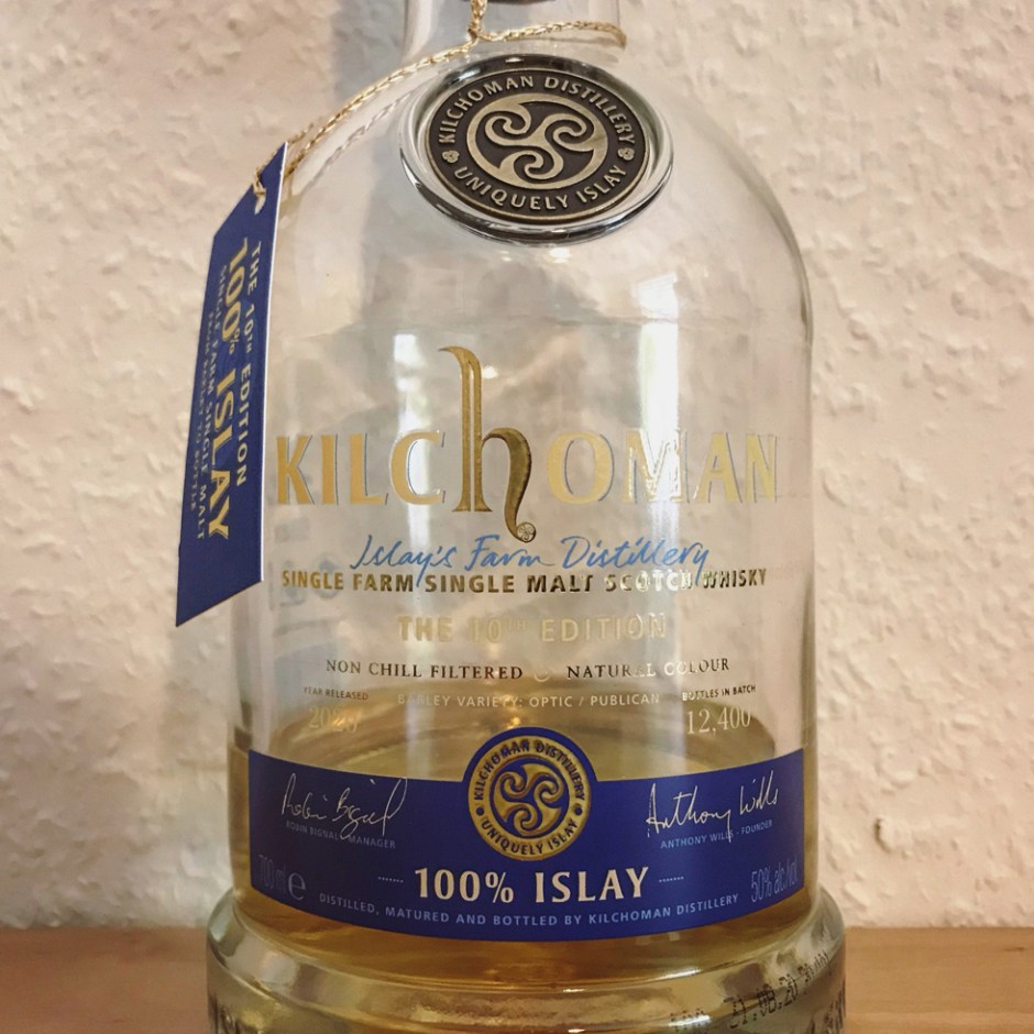 Kilchoman 100% Islay - The 10th Edition (Peated Single Malt Scotch Whisky Farm Distillery Blog Tasting Notes)