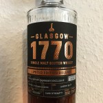 Glasgow 1770 Whisky for Kirsch Import (Single Malt Sherry Cask Scotch Whisky Tasting Notes Blog BarleyMania)
