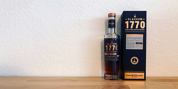 Glasgow 1770 Whisky for Kirsch Import (Single Malt Sherry Cask Scotch Whisky Tasting Notes Blog BarleyMania)